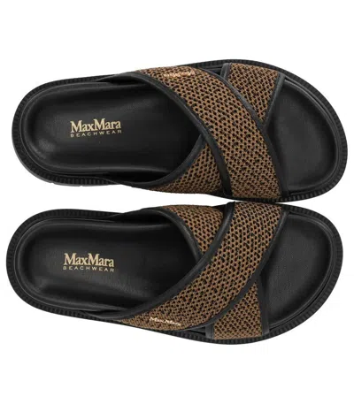Max Mara Party Brown Sandal