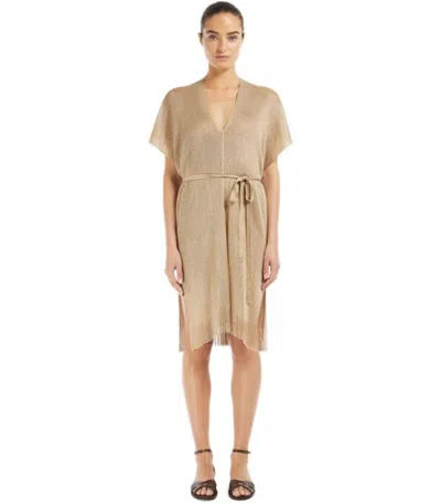 Max Mara Donnola Gold Kimono