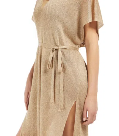 Max Mara Donnola Gold Kimono