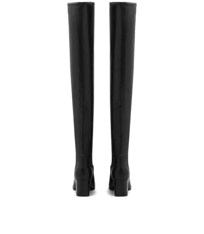 Ash Clara Black High Boot In Multi