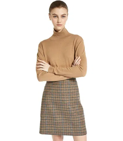 Weekend Max Mara Kiku Camel Turtleneck Sweater