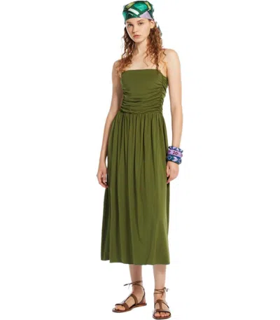 Weekend Max Mara Ghia Green Midi Dress