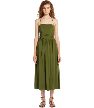Weekend Max Mara Ghia Green Midi Dress