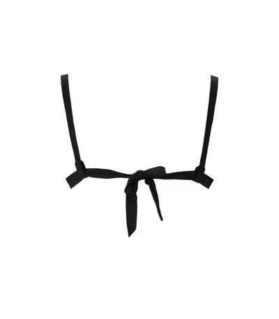 Max Mara Ania Black Bikini Top