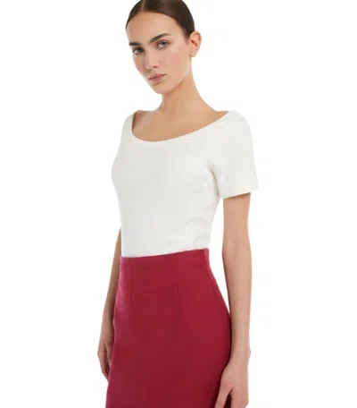 Weekend Max Mara Virtus Ivory Top