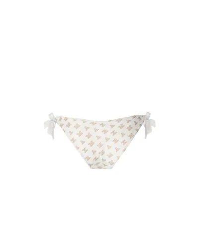 Max Mara Samira White Bikini Bottom