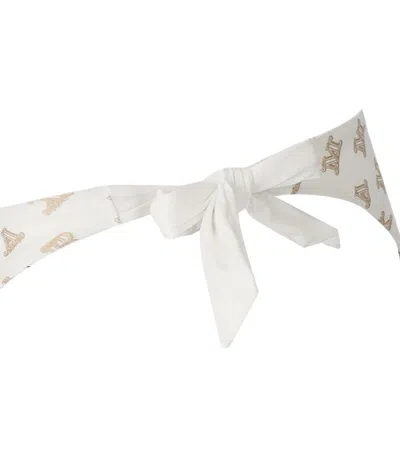 Max Mara Samira White Bikini Bottom