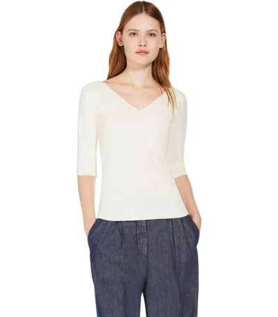Weekend Max Mara Oceano Ecru Top