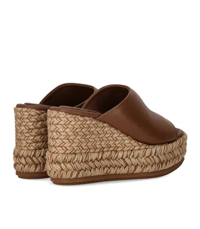 Paloma Barceló Alide Brown Wedge Sandal