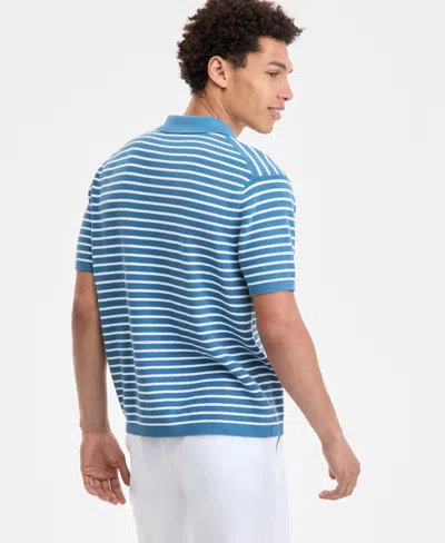 Michael Kors Men's Textured Stripe Shirt
