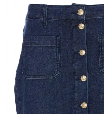 Liu •jo Button-down Denim Skirt