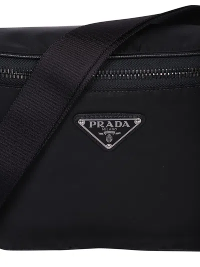 Prada Belt Bags In Black