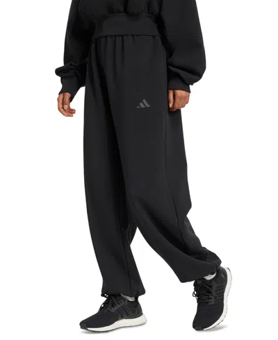 Adidas Originals Women's Soft Lux Loose Mid-rise Pull-on Pants