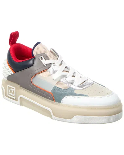 Christian Louboutin Panelled Sneakers With Spiked Heel Detail