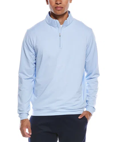 Peter Millar Quarter Zip Knitwear In Blue