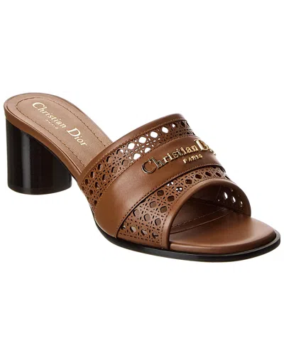 Dior D-lane Leather Sandal