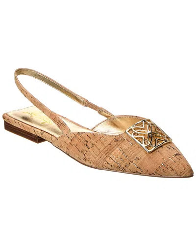 Lilly Pulitzer Brit Cork Slingback Flat