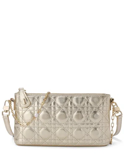 Tiffany & Fred Paris Quilted Leather Shoulder Bag