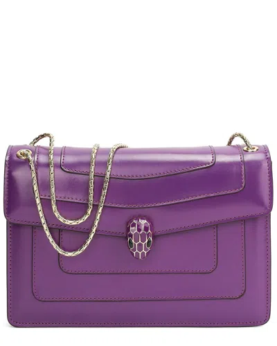 Tiffany & Fred Paris Fold-over Smooth Leather Crossbody