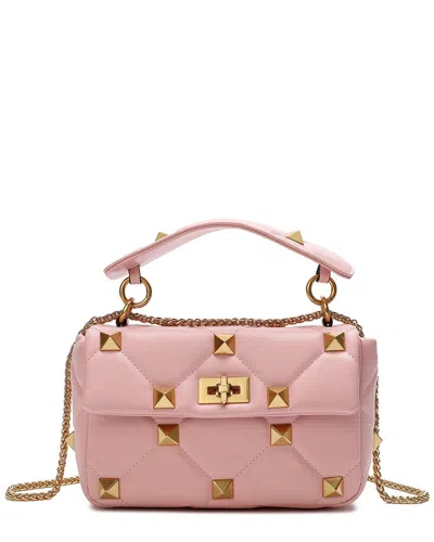 Tiffany & Fred Paris Studded Sheepskin Leather Shoulder Bag