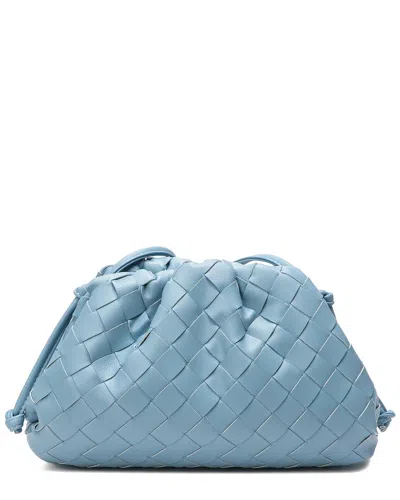 Tiffany & Fred Paris Woven Leather Pouch Shoulder Bag