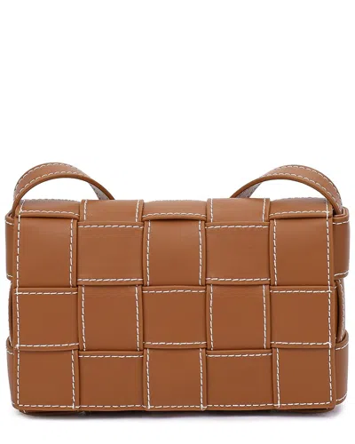 Tiffany & Fred Paris Woven Leather Crossbody
