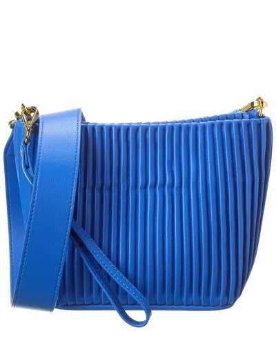 Tiffany & Fred Paris Pleated Leather Shoulder Bag