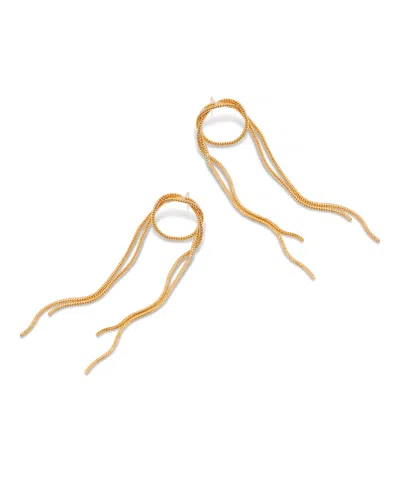 Brook & York Gold Plated Shea Earrings