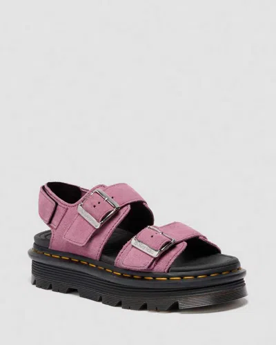 Dr. Martens' Suède Zebzag Wildleder Sandalen