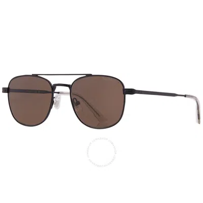Montblanc Brown Pilot Men's Sunglasses Mb0363s 003 51