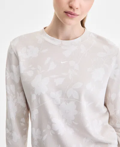Nike Women's Classic Printed Crewneck Sweatshirt