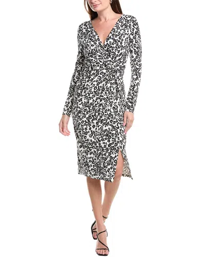 Lilly Pulitzer Odella V-neck Midi Dress In Black