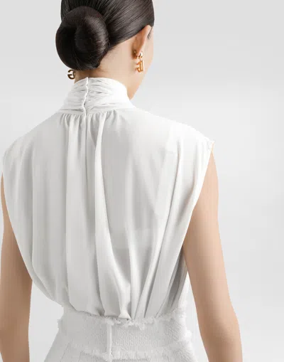 Dolce & Gabbana Crêpe De Chine Silk Shirt