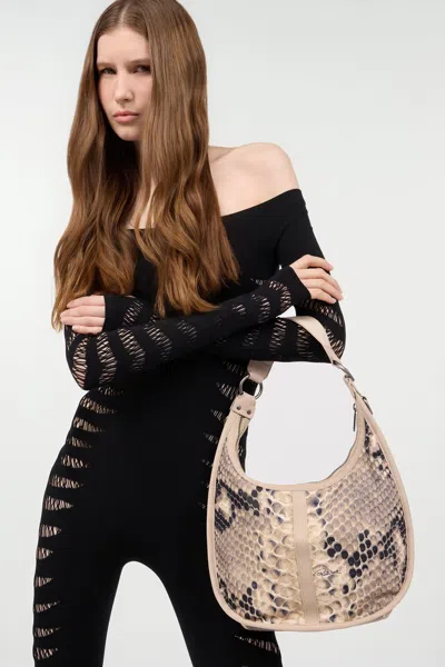 Roberto Cavalli Mittelgrosse Tasche Bologna Mit Print