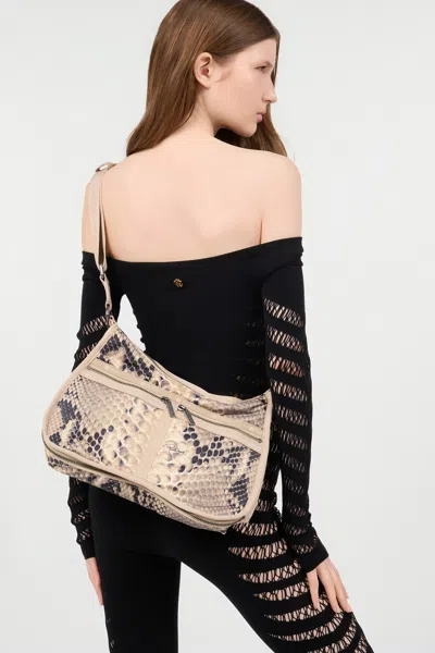 Roberto Cavalli Torino Bag With Print