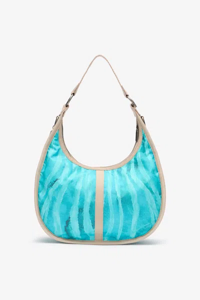 Roberto Cavalli Medium Bologna Bag With Print