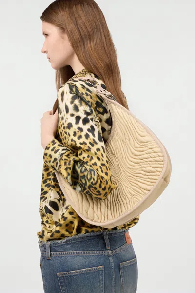 Roberto Cavalli Medium Matelassé Bologna Bag