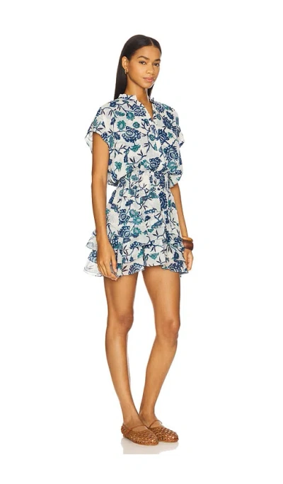 Misa Evie Dress Indigo Tealblooms Ch