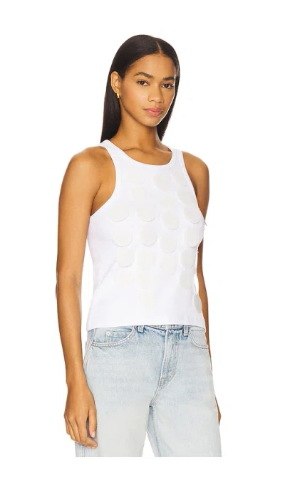 Msgm Paillette Tank Top