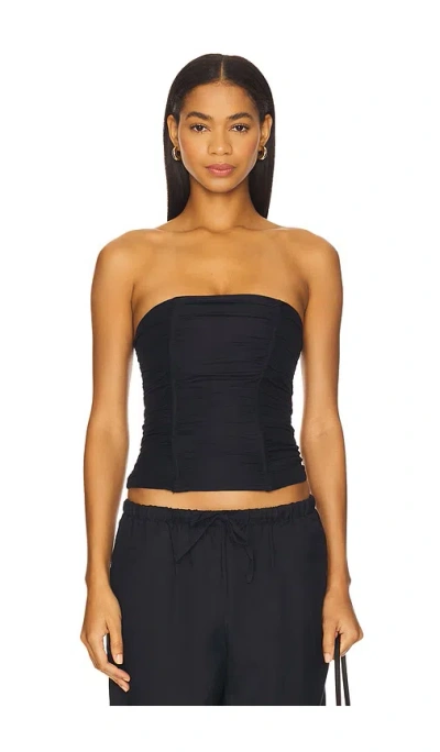 Lioness Island Bodice Top In Blue
