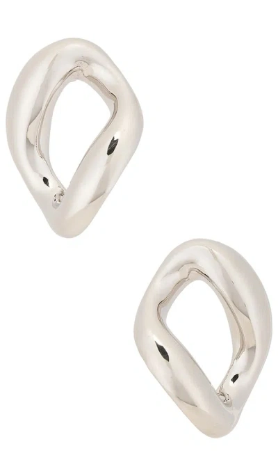 Lelet Ny Glossy Chain Link Earrings