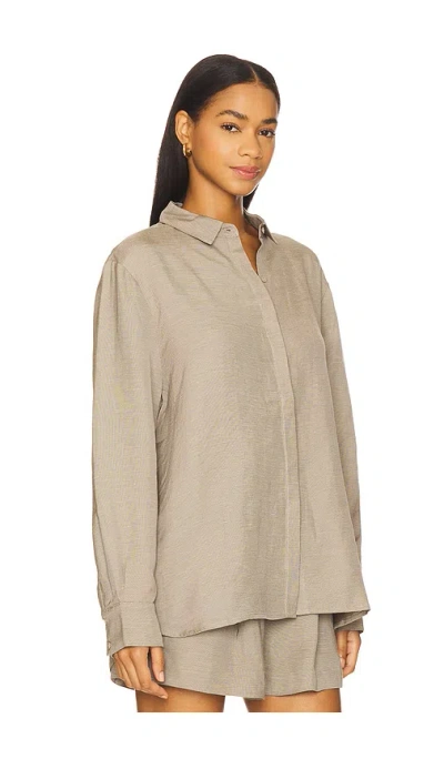 St Agni Melange Classic Shirt