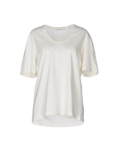 Cedric Charlier T-shirt In Ivory
