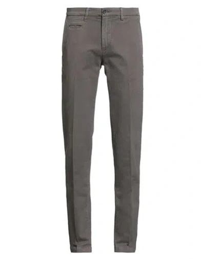 Re-hash Re_hash Man Pants Grey Size 31 Cotton, Elastane In Gray