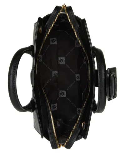 Anne Klein Covered Buckle With Convertible Strap Medium Satchel Bag