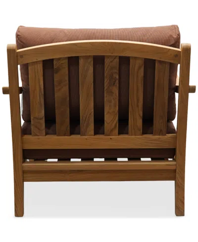 Macy's Bristol Club Chair, Created For  In Brown