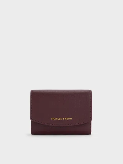 Charles & Keith - Briony Curved Flap Wallet