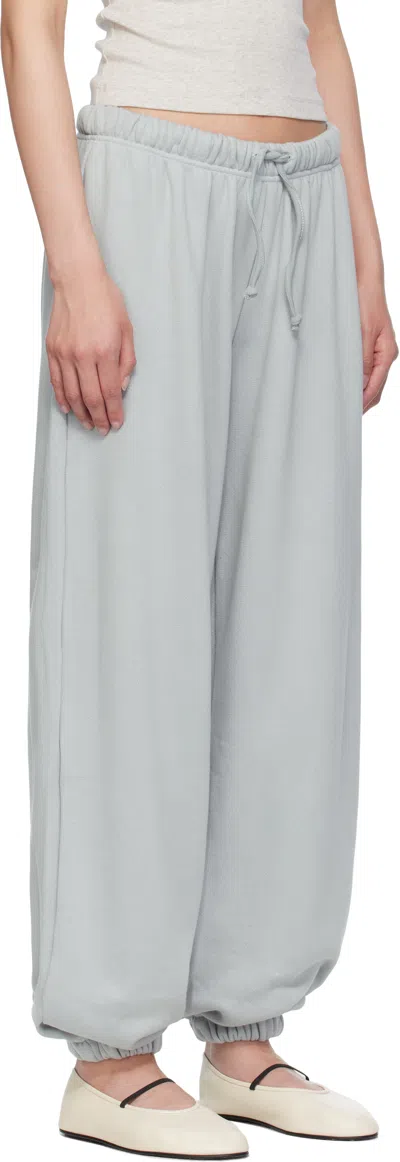 Baserange Blue Ran Sweatpants In Gray