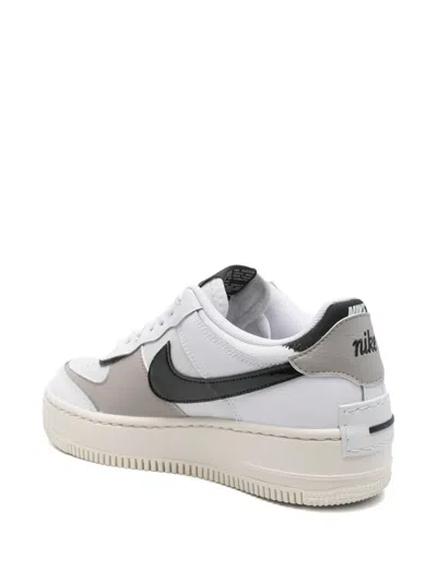 Nike Air Force 1 Shadow Leather Sneakers In White