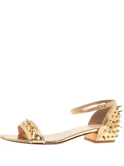 Pre-owned Christian Louboutin 2024 30mm Druide Spiked Sandals